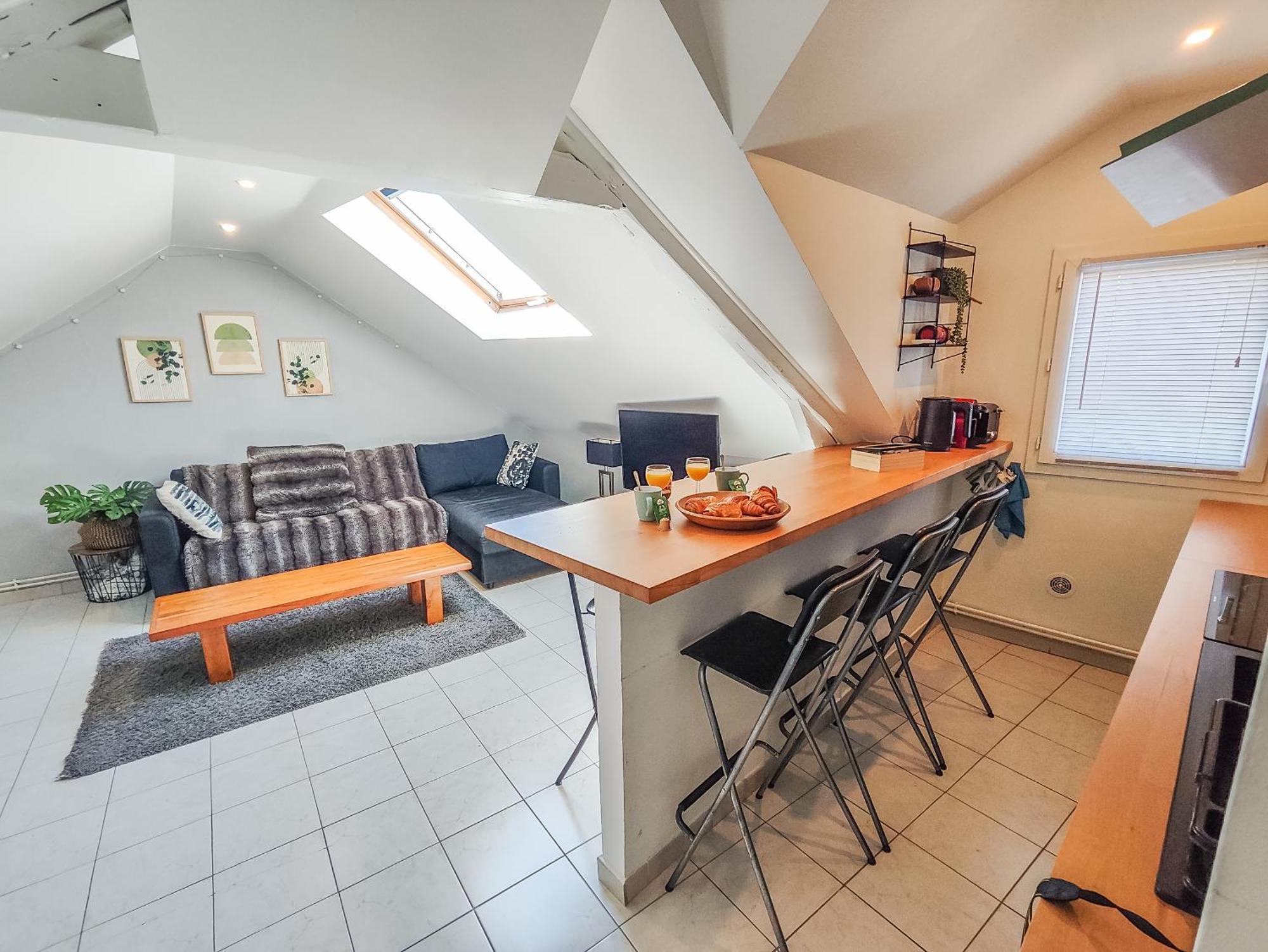 Le Havre Sanvic - Appartement Chaleureux Exterior foto